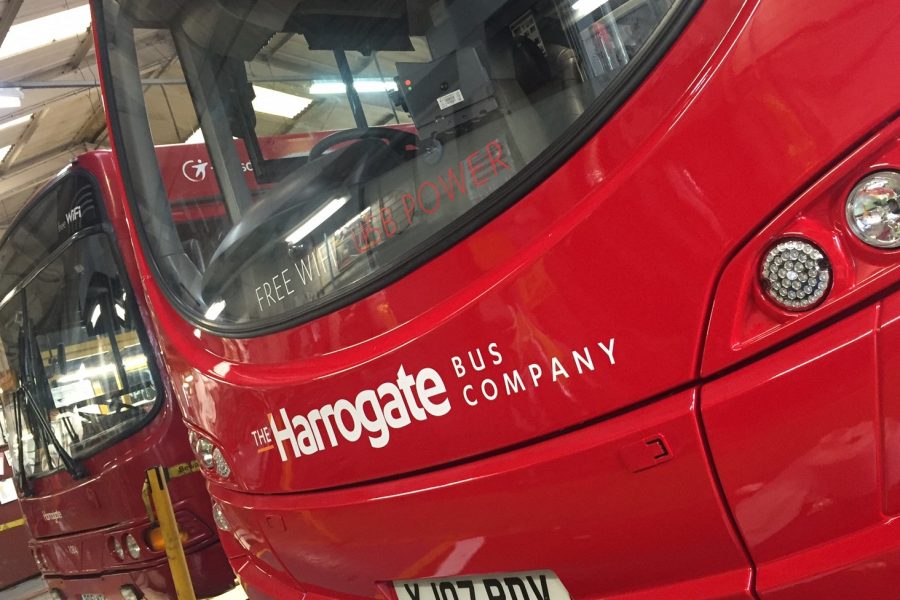 HARROGATE BUS CO FRONT